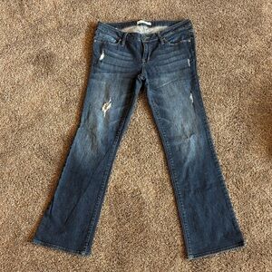 Bullhead Dark Blue Boot Cut Jeans
